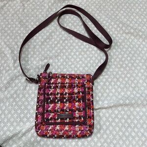Vera‎ Bradley Iconic Mini Hipster Houndstooth Tweed Crossbody